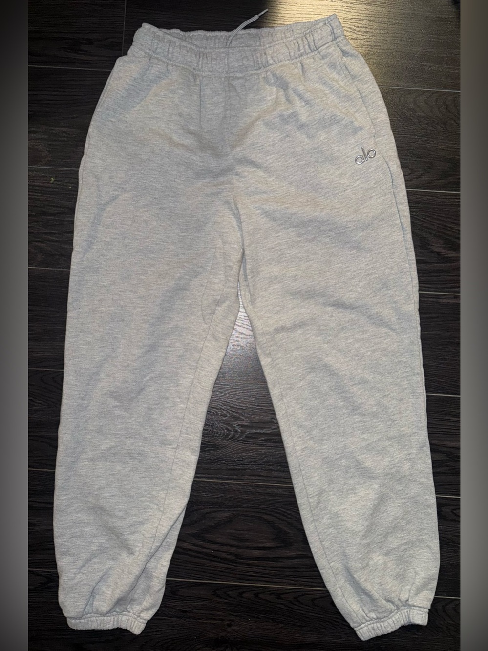 Alo Accolade Sweatpant - Heather Grey - Medium